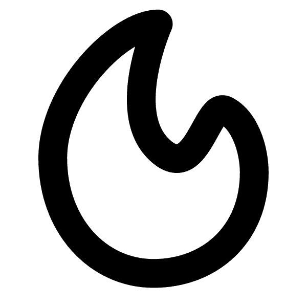 Flame Free With Crescent