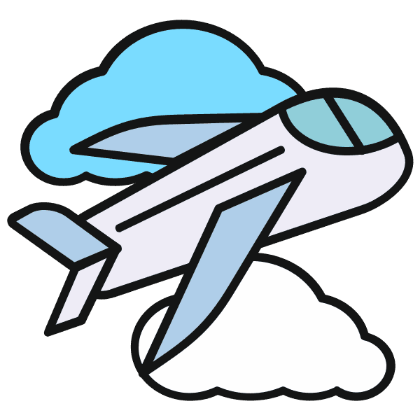 Flying Airplane Free Illustration
