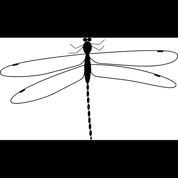 Free Dragonfly Basic Illustration
