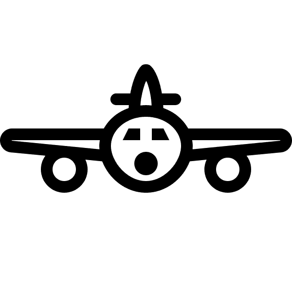 Front Airplane Free Illustration