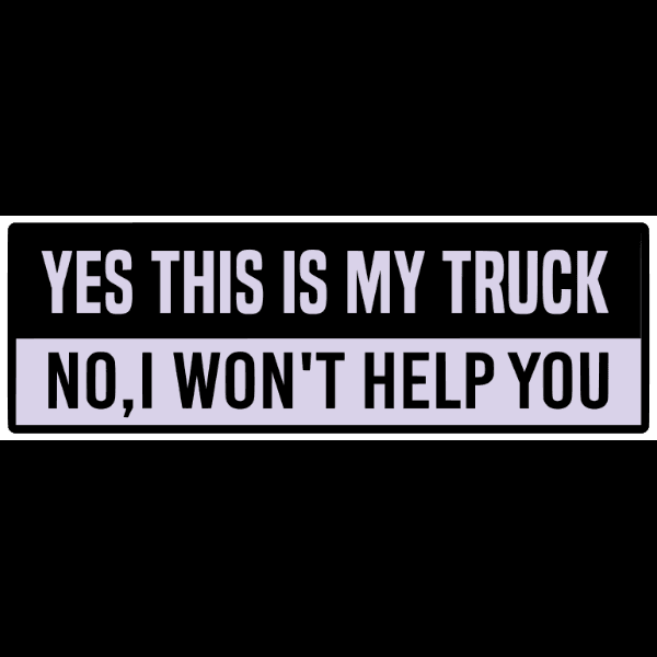 Funny Bumper Sticker Funny Car Decals Truck