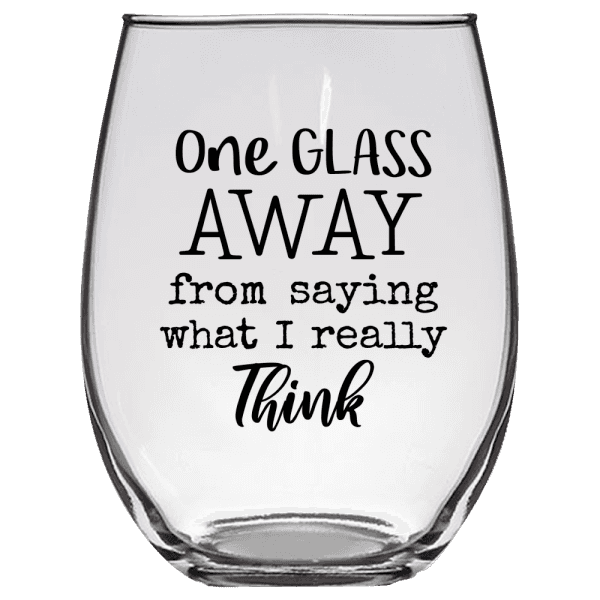 Funny Wine Glass Sayings