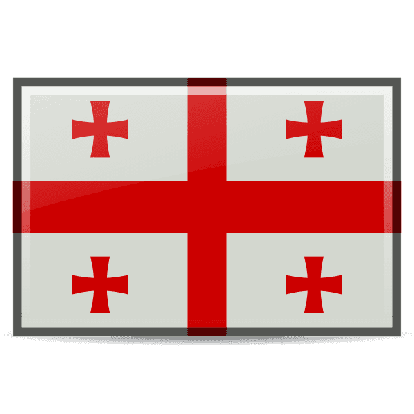 Georgia Flag Free Vector