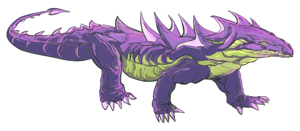 Giant Lizard Monster