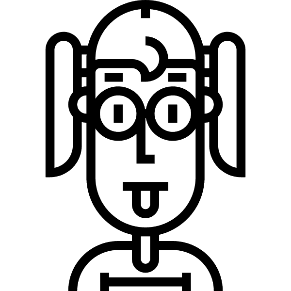 Girl With Pigtails Geek Icon