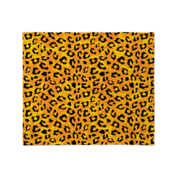 Gold And Black Leopard Spots