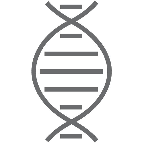 Gray Dna Structure Illustration
