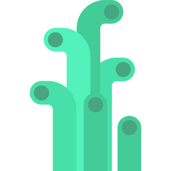 Green Seaweed Icon