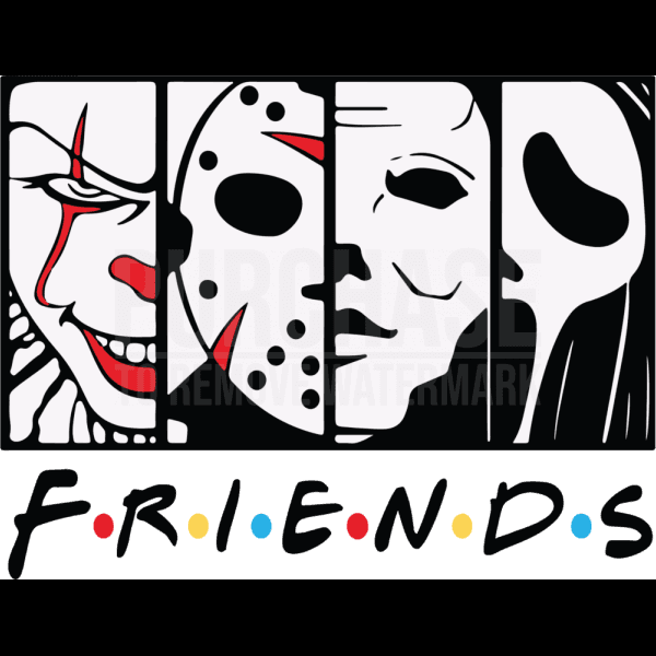 Halloween FriendsSVG