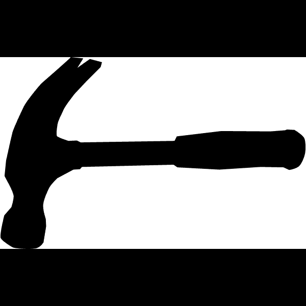 Hammer Tool Silhouette