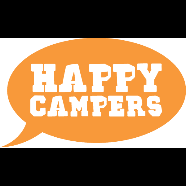 Happy Campers Free Speech Bubble