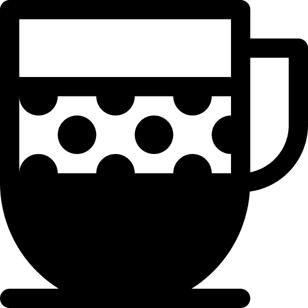 Hot Chocolate Drink Cup Silhouette