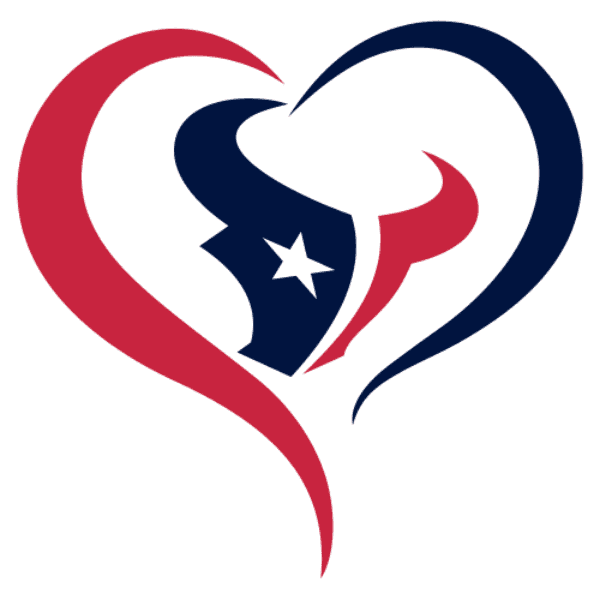 Houston Texans In A Heart