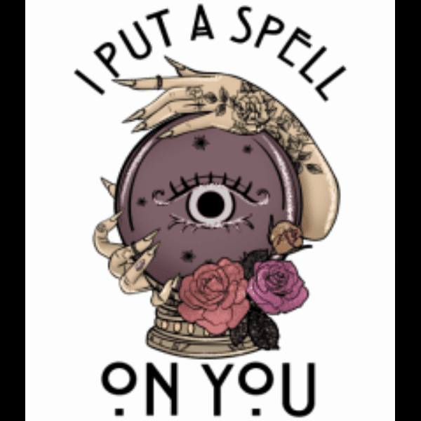 I Put A Spell On You Halloween Quote