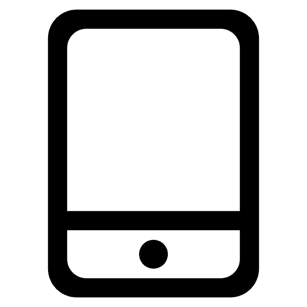 Iphone Black Outline