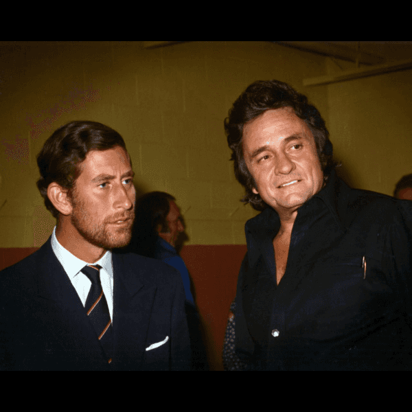 Johnny Cash And Prince Charles