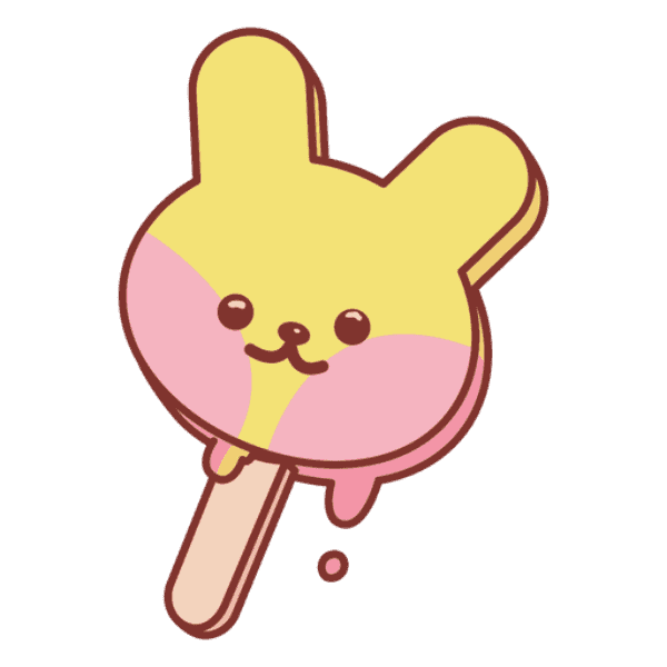 Kawaii Bunny Popsicle