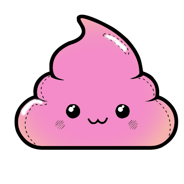Kawaii Pink Poop