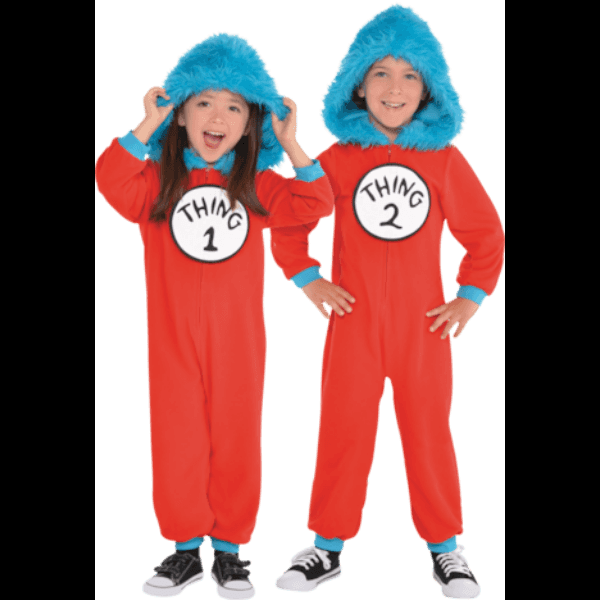 Kids Thing 1 And Thing 2 Free Image