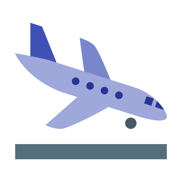 Landing Airplane Free Clip Art