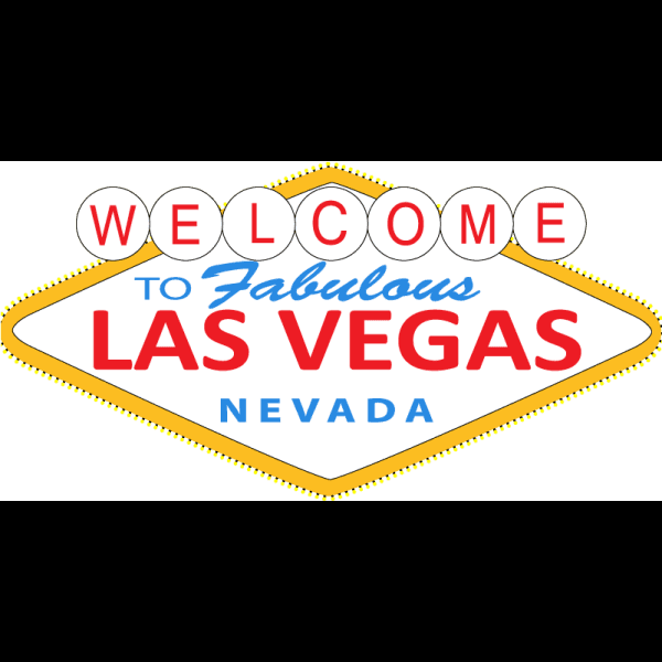 Las Vegas Nevada Welcome Sign Vector