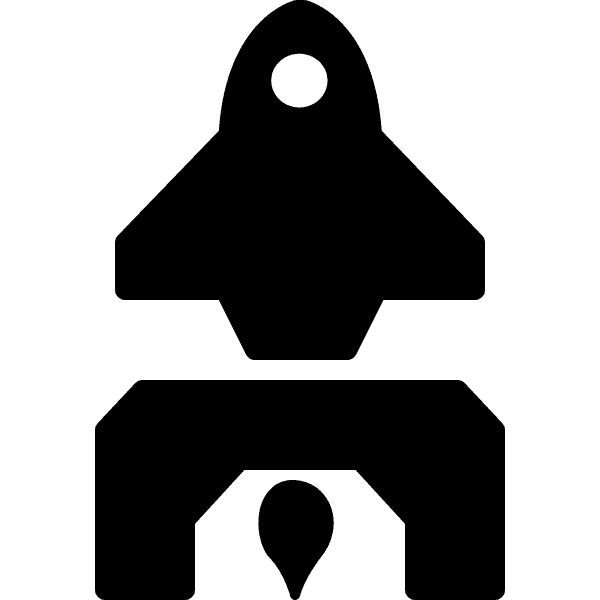 Launching Rocket To Outer Space