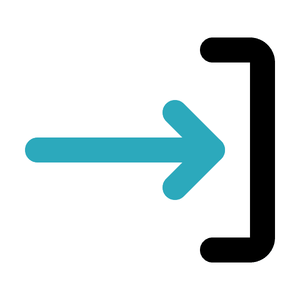 Log In With Long Arrow