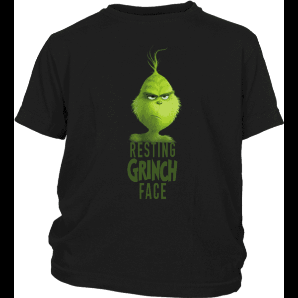 Mad Grinch Shirt Face