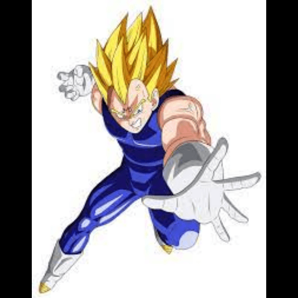 Majin Vegeta In Battle
