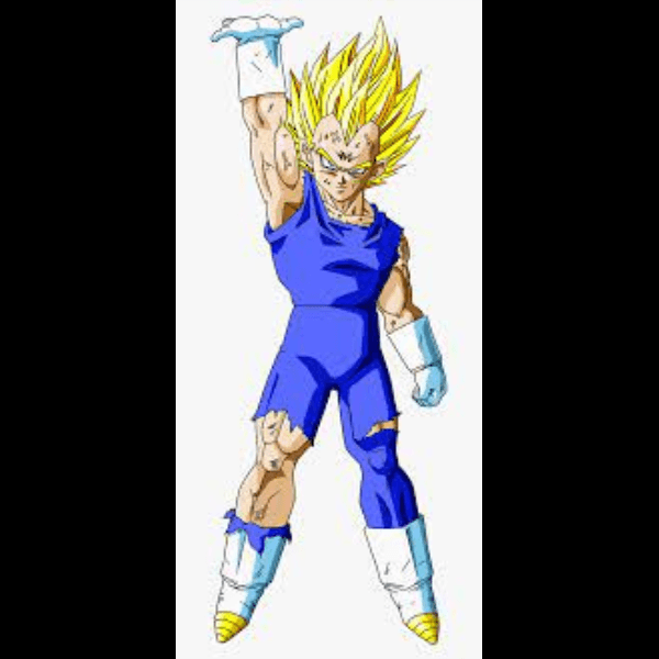 Majin Vegeta Right Arm Raised