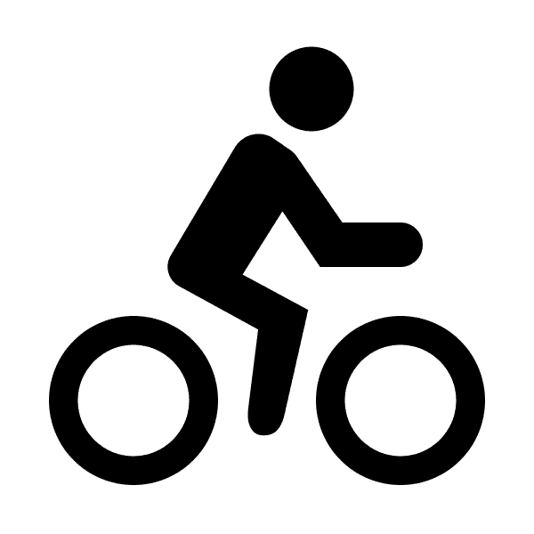 Man Biking Silhouette