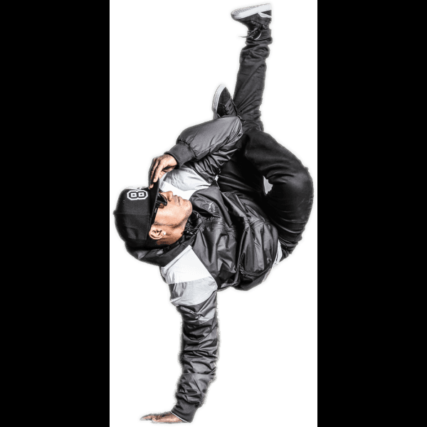 Man Performing Hip Hop Trick