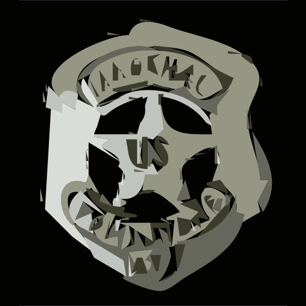 Marshal Badge Decal
