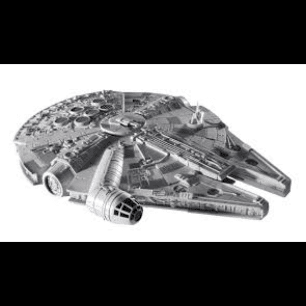 Millennium Falcon Gray Toy Figure
