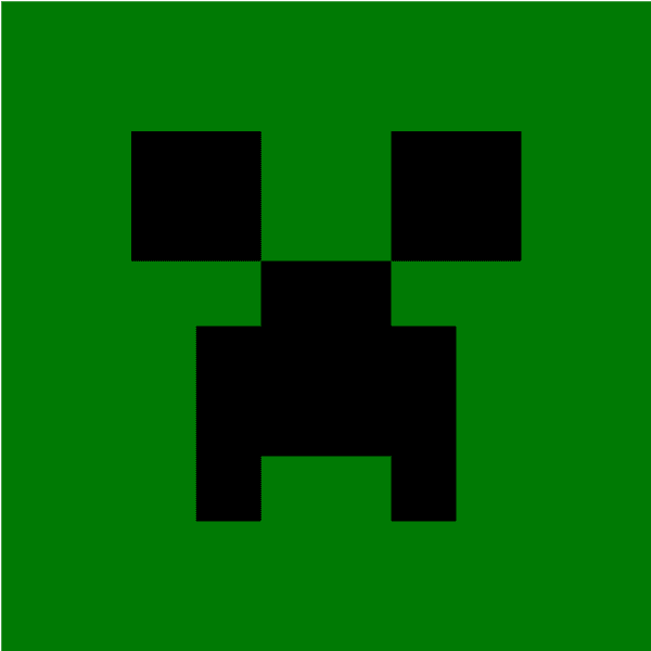 Minecraft Creeper Face Icon