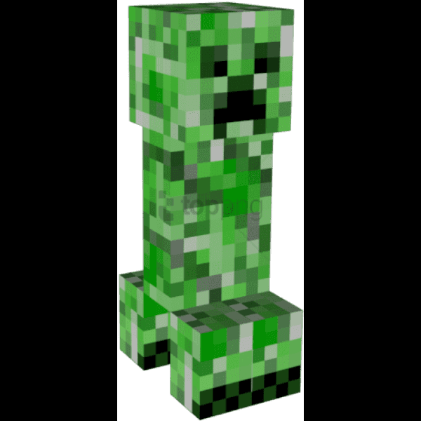 Minecraft Creeper Facing Right