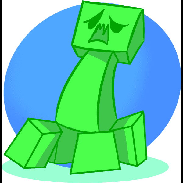 Minecraft Creeper Fan Illustration