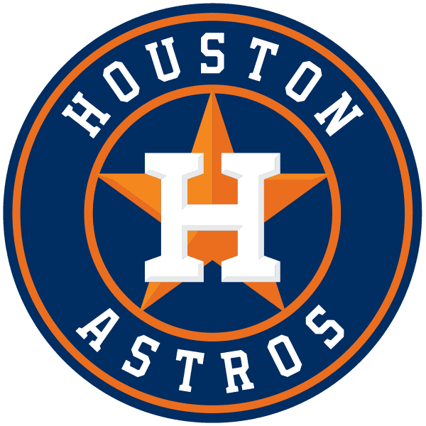 Minimalist Round Houston Astros Logo