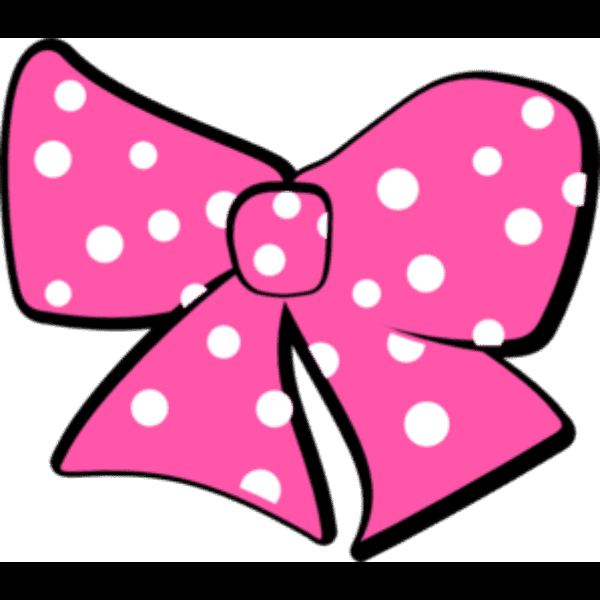 Minnie Mouse Bow Free With Outline