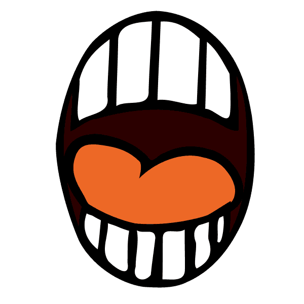 Mouth With Even Teeth