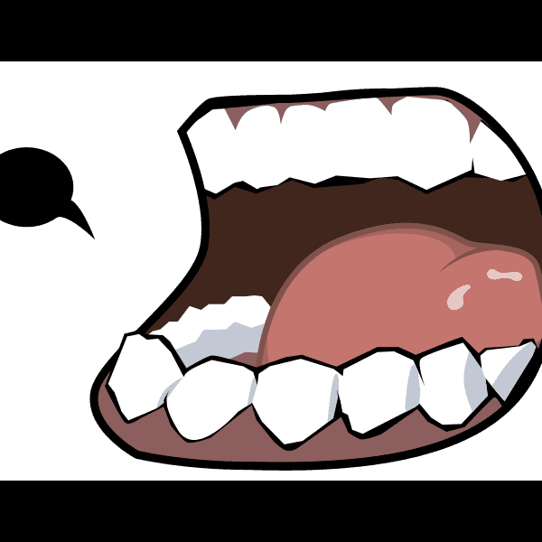 Mouth With Jagged Teeth