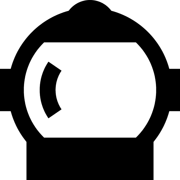 Nasa Astronaut Helmet Silhouette