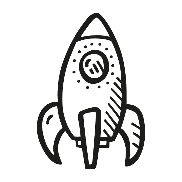 Nasa Drawing Rocket Icon