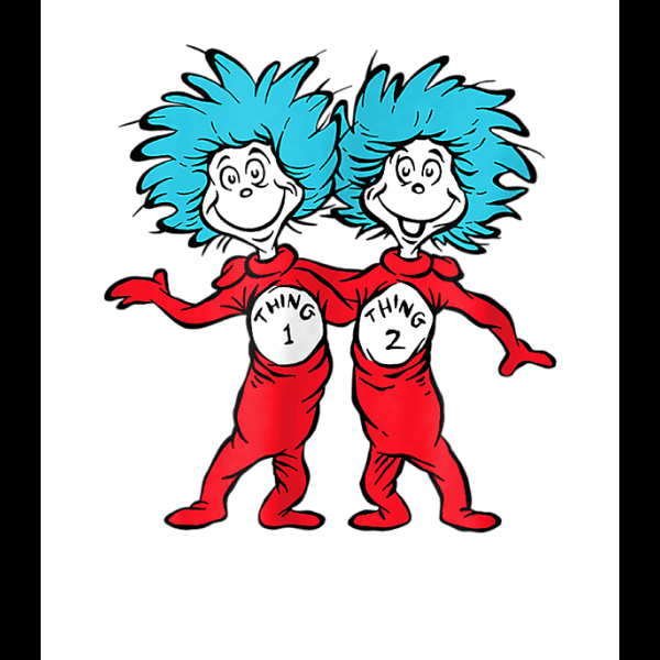 Naughty Thing 1 And Thing 2 Free