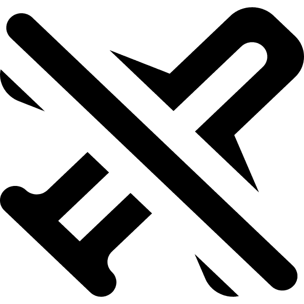 Off Airplane Free Icon