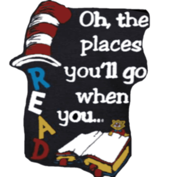 Oh The Places You'll Go Bear Reading Book