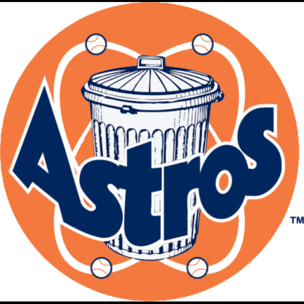 Old Round Houston Astros Logo
