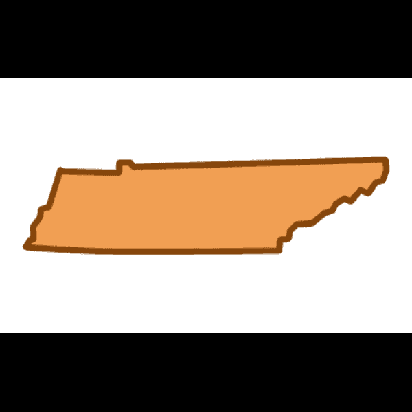 Orange Tennessee Map