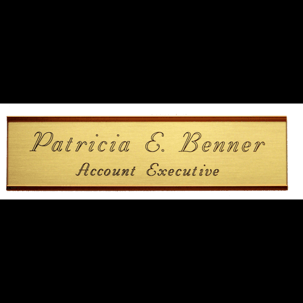 Patricia Benner Personalized Name Plate