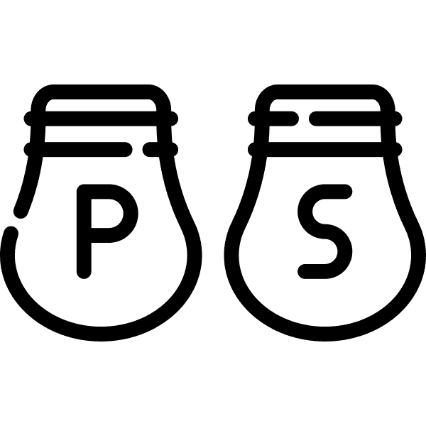 Pepper And Salt Shaker Drawing